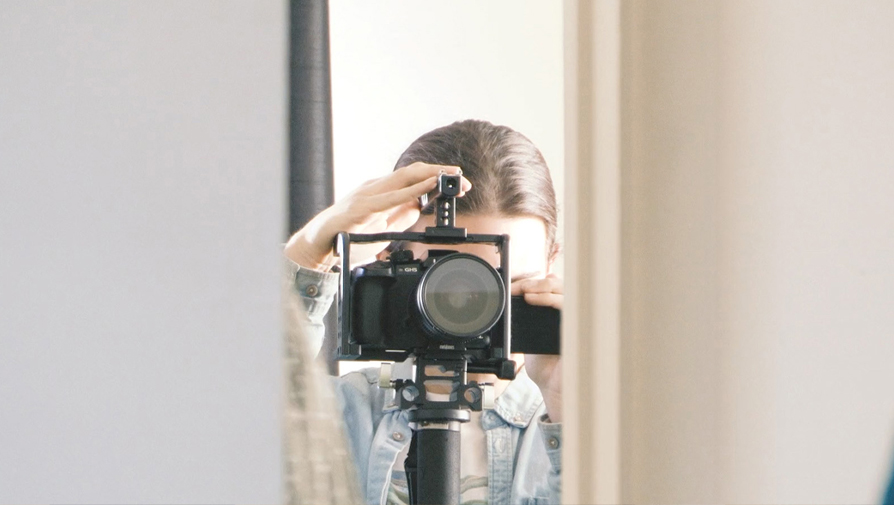 film camera centered