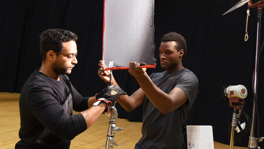 film students setup
